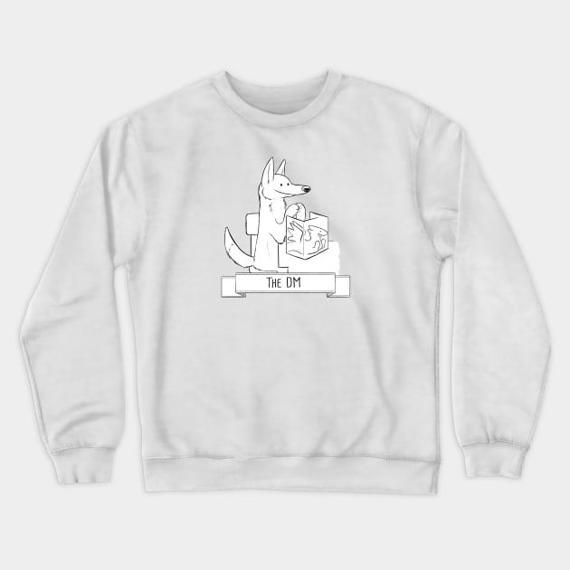 The DM and Screen Crewneck Sweatshirt by DnDoggos